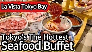 The hottest seafood buffet in Tokyo! The quality is amazing!