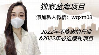 2022年副业项目，互联网赚钱，网赚暴利行业，让你轻松月入十万，年入百万，并且无成本，合法合规，宝妈，上班族，学生，个体老板等均可操作#副业赚钱 #网赚暴利行业