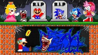 R.I.P Mario and Shin Sonic Tapes in Super Mario Bros | Game Animation