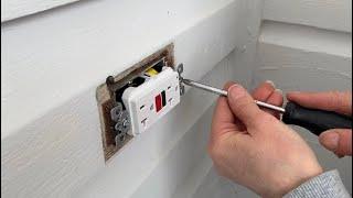 DIY Putting in an 20 Amp CFGI Electric Outlet