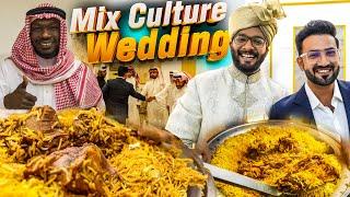 Mix Culture WEDDING in Saudi Arabia | Akhir Abdullah Ki Shadi Ho Hi Gai | Arab & Pakistani Wedding