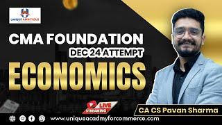 CMA Foundation | Economics - Demand - L 4 | CA CS Pavan Sharma | Dec 24 Batch