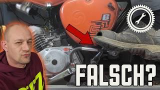 99% aller Mopedfahrer kicken ihr Moped falsch an!