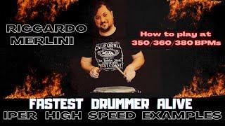 #worldfastestdrummer FASTEST DRUMMER EVER shows his INHUMAN SPEED