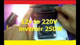 12V to 300VDC inverter 250W ! Long Technical