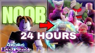 My 24 HOURS Experience In Anime Last Stand | Noob To Pro | EP. 1