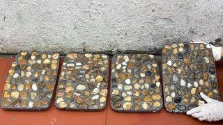 Ideas From  Pebble Mosaic . How To Make Simple Flower Pots .