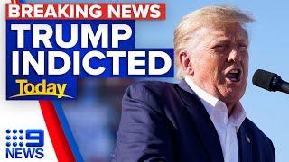 Trump labels indictment a "witch hunt" after grand jury vote | 9 News Australia