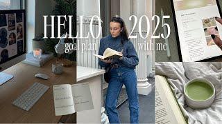 HELLO 2025, goal setting and planning for a successful new year