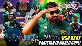 USA  Beats Pakistan  in World Cup | Babar Azam | Muhammad Rizwan | Muhammad Rizwan | Cricket |