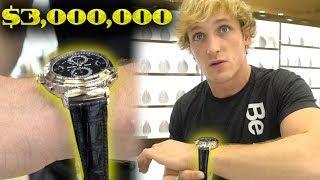 MY NEW $3,000,000 WATCH!