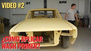 Aplicamos Wash Primer a nuestro Dodge GT