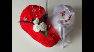 Coussin de mariage personnalisé