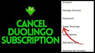 How to Cancel Duolingo Subscription 2024 (EASY!) | Duolingo Subscription Cancellation