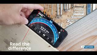 iOS and Android 360 degree Clinometer, Spirit Level, Protractor, Bubble Level