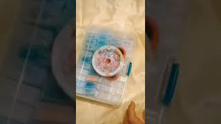 Life hack from Tik Tok. Homemade spinner for beads 