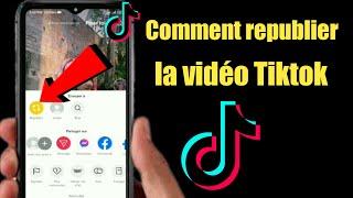 Comment republier des vidéos sur Tiktok 2022 | Republier des vidéos sur Tiktok |