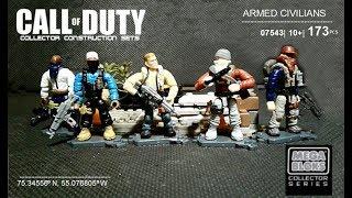 MEGA BLOKS CALL OF DUTY [ ARMED CIVILIANS ] Review Custom Build