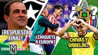 ¡SORPRENDENTE RESPUESTA final de Jardine! | ¡¿Chiquete a europa?! | ¡CONTESTAN a CHIVAS x Orbelín!