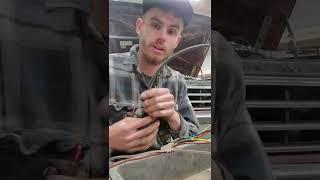 Basics on vehicle wiring connections PT 1.