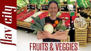 How To Safely Wash & Store ALL Fruits & Veggies...And What To Buy Organic!