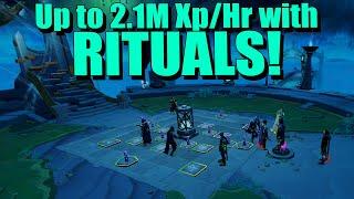 HUGE Necromancy XP with Rituals at 90+!?- Up to 2.1M Xp/Hr! (Nerfed from 2.7)