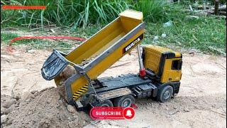 MOBIL KH RC​ DIY LAND TRUCKS  EXCAVATORS TOYS DUMP Ep 100