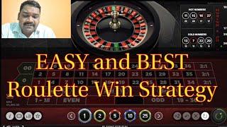 EASY and BEST Roulette Win Strategy