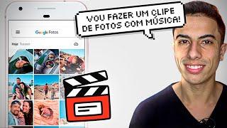 Como FAZER UM VÍDEO COM FOTOS E MÚSICA pelo Google Fotos!