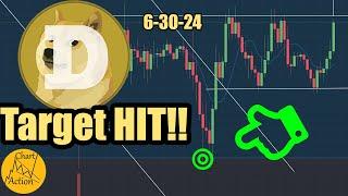 Dogecoin .114 Target HIT!!