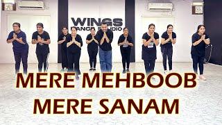 Mere Mehboob Mere Sanam Dance - Zumba | Bad Newz | Vicky, Triptii, Ammy | Bollywood Dance Workout