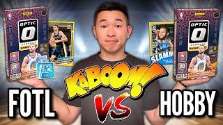 2 HOBBY VS 1 FOTL BOX OF THE NEW OPTIC (BIG HITS)!  2023-24 Panini Donruss Optic Basketball Review