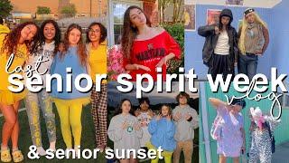 HIGHSCHOOL WEEK IN THE LIFE | last spirit week & senior sunset