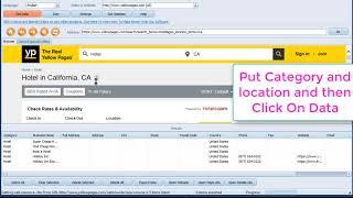 How to extract Yellow Pages Data Easily