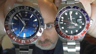 Steinhart Ocean GMT vs Citizen GMT