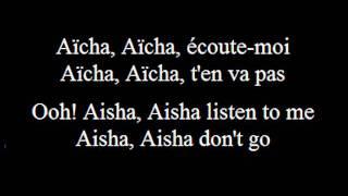 Aicha - Cheb Khaled - French (subs francais -anglais-French-English)