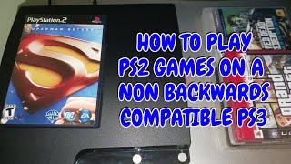 How to Play PS2 Games on a Non-Backwards Compatible PS3 with CFW