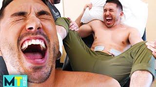 Men Try REAL Labor Pain Simulation - *Extremely Painful*