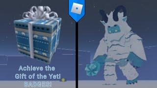 HOW TO GET Achieve the Gift of the Yeti BADGES! Left 4 Survival (ROBLOX)