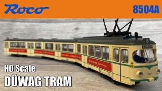 AWESOME TRAM - Duewag 3-car Tram Secondhand Model Railway Review | Roco HO Scale 8504A