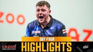 SHOCK ELIMINATIONS  Day Four Highlights | 2022 Cazoo Grand Slam of Darts