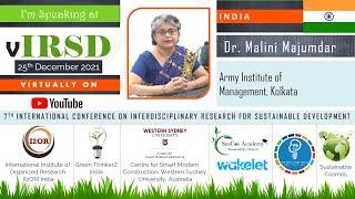 UN SDGs and Covid 19 - Dr Malini Majumdar | Sustainable Cosmos