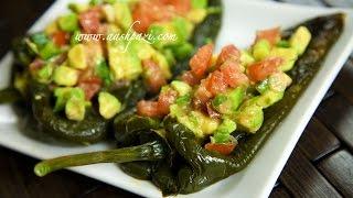 Stuffed Poblano Pepper (Healthy) Recipe