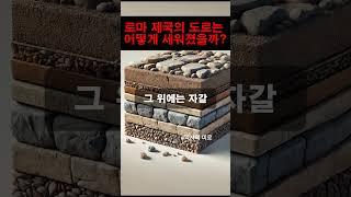 로마 제국의 도로는 어떻게 세워졌을까?#역사콘텐츠 #역사채널 #history #지식 #이슈 #로마제국 #역사의미로 #역사