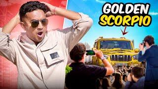 Golden Scorpio in Public || Crazy Reaction 