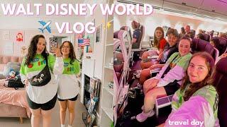 walt disney world vlog ️ day 1 | travel day, virgin atlantic premium & port orleans riverside