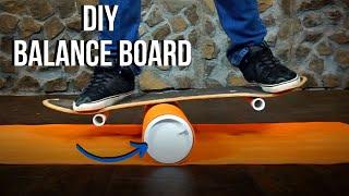 How to Build BALANCE BOARD from Old Skateboard