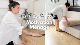 CLEAN WITH ME • MOTIVATION MÉNAGE NETTOYAGE   RAPIDE & EFFICACE