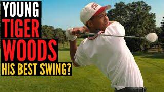 Young Tiger Woods From 1993:  WHY Change This Swing?