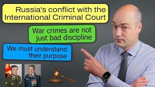 Russia's view on the ICC and war crimes